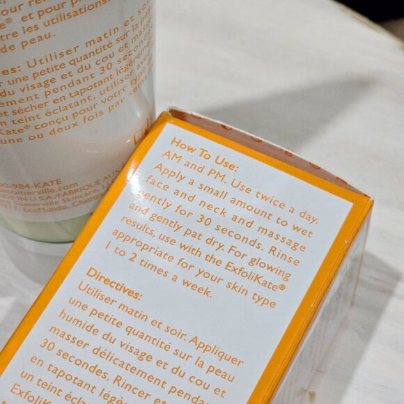 Kate Somerville ExfoliKate Daily Cleanser – Glycolic & Lactic Acid Exfoliating - Picture 11 of 12